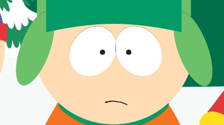Kyle frowning in South Park