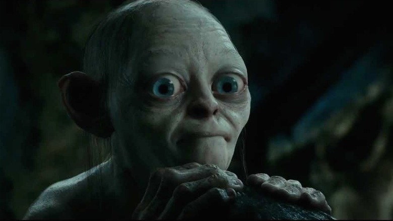 Close up of Gollum