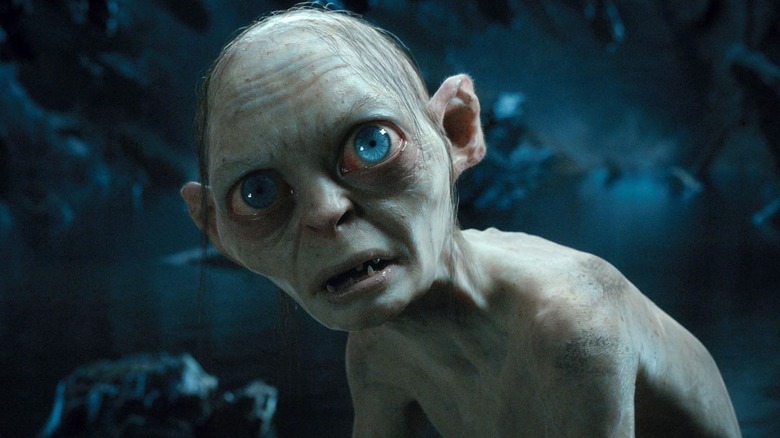 Close up of Gollum