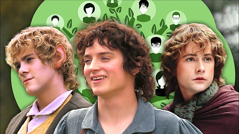 Merry, Frodo, and Pippin
