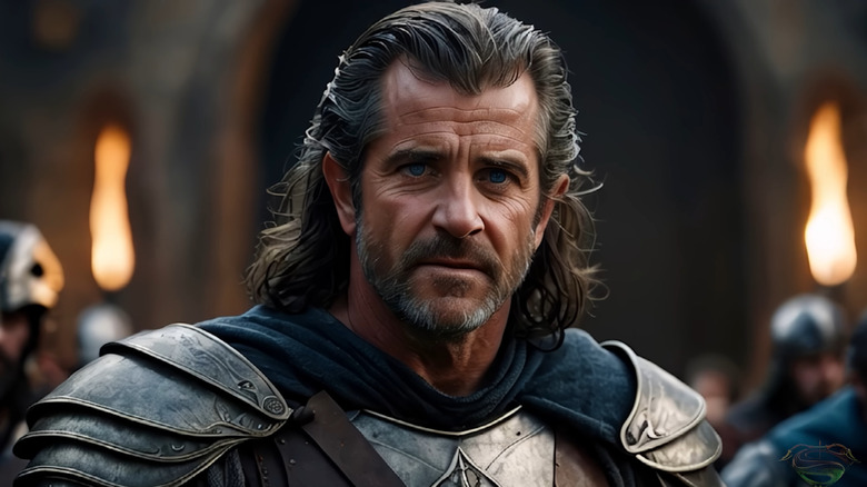 Mel Gibson as Aragorn