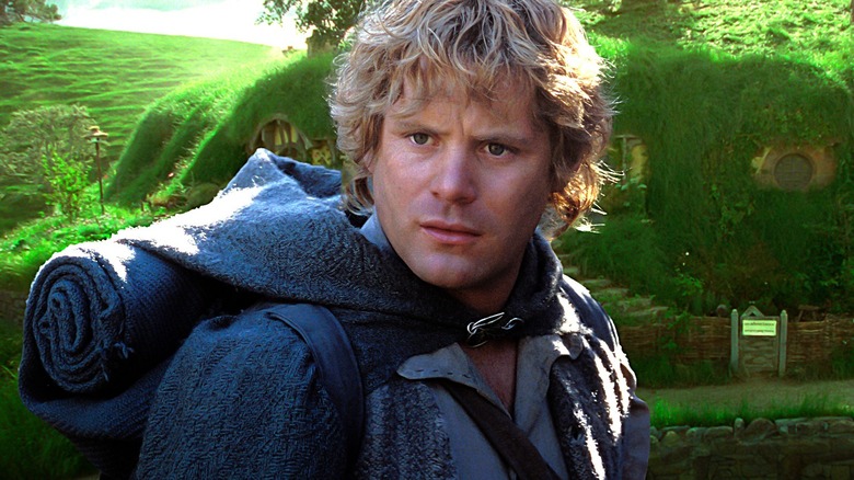 THE LORD OF THE RINGS: THE FELLOWSHIP OF THE RING (2001) SEAN ASTIN, SAM  GAMGEE FOTR 001-12 Stock Photo - Alamy