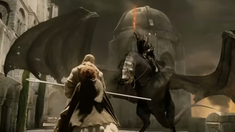 Gandalf confronts Witch-king