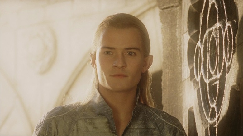 Legolas stands in doorway