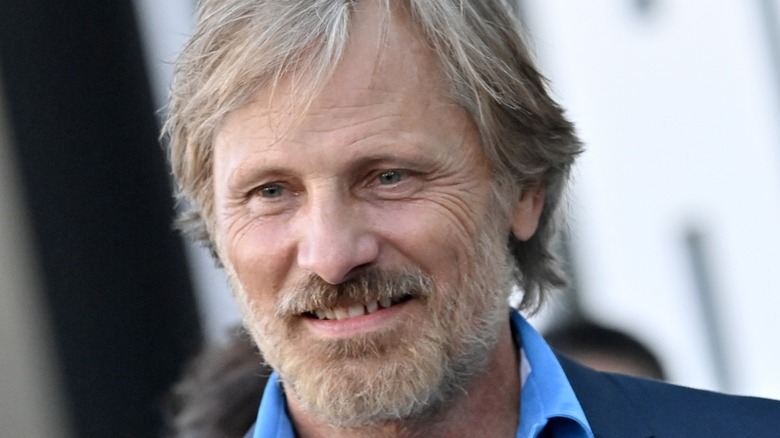 Viggo Mortensen grinning