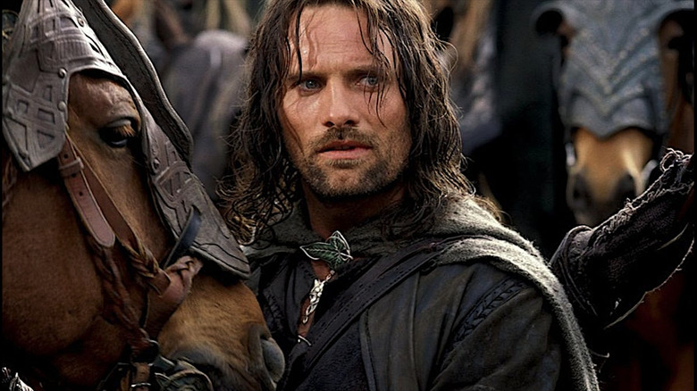 Aragorn next to horse