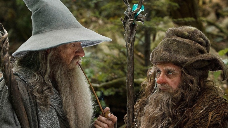 Gandalf the Grey and Radagast the Brown