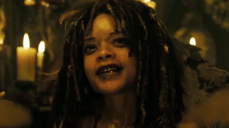 Tia Dalma smiles