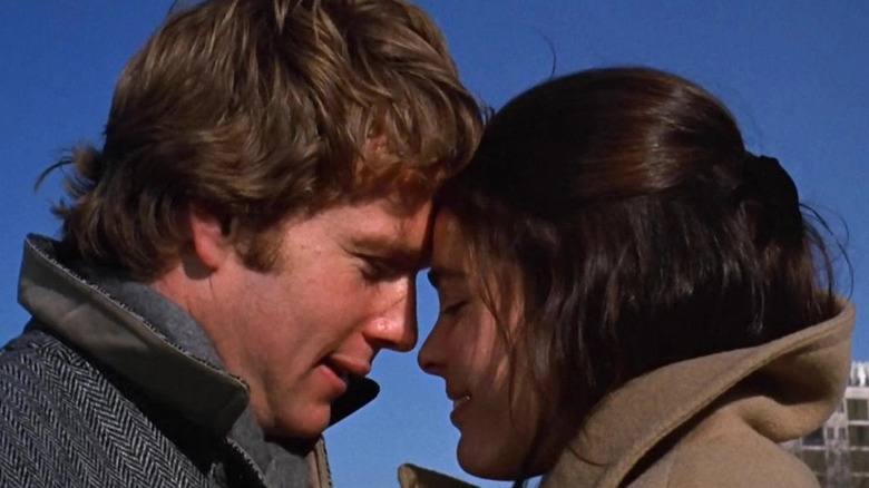 Ryan O'Neal and Alli MacGraw in Love Story