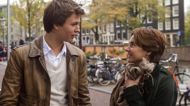 Ansel Elgort and Shailene Woodley in The Fault in Our Stars