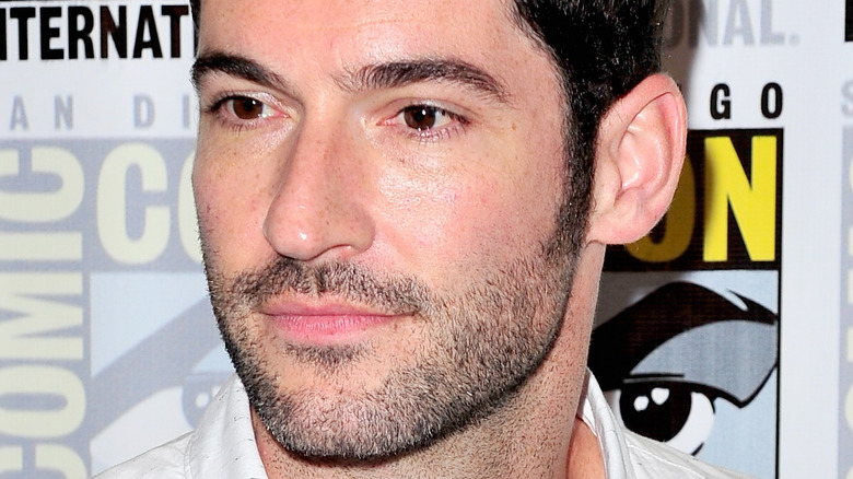 Tom Ellis at Lucifer press event