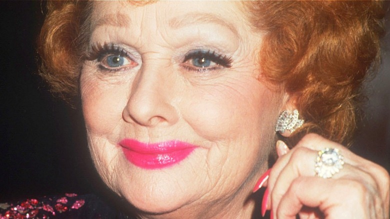 Lucille Ball smiling