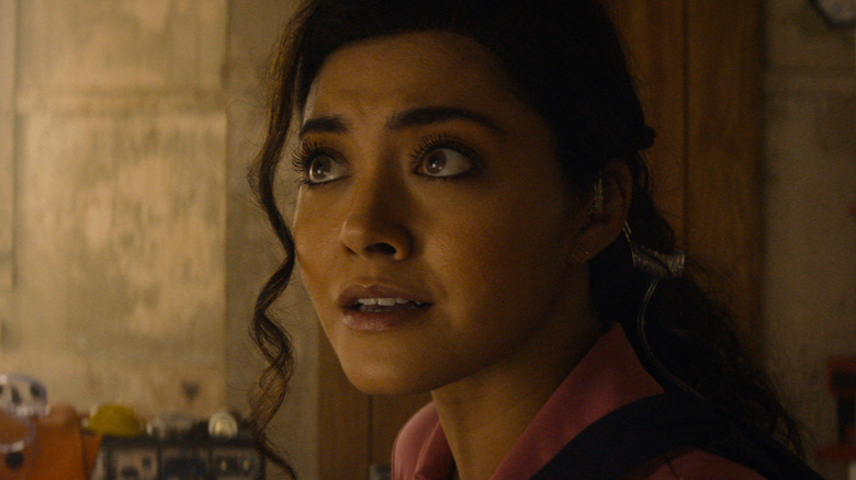 Lucy Tara on the job