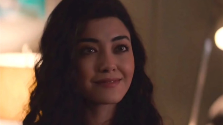 Lucy smiling at Ernie