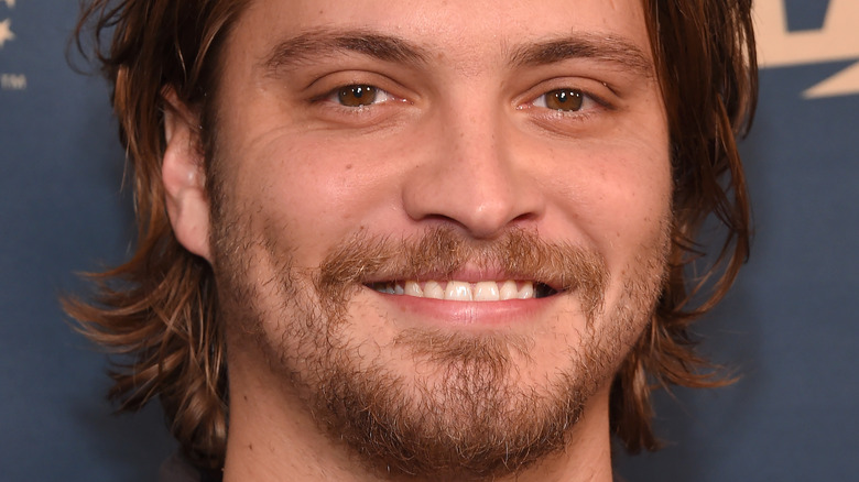 Luke Grimes attends event