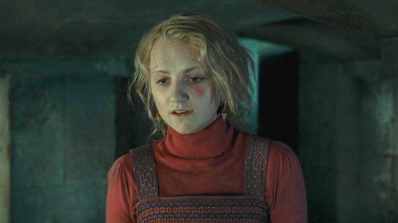 Luna Lovegood looking away