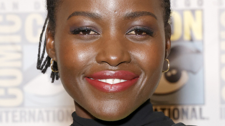 Lupita Nyong'o smiling