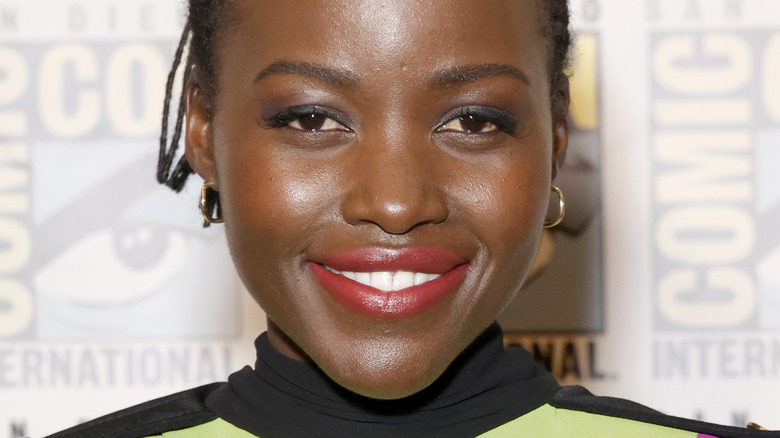 Lupita Nyong'o smiling