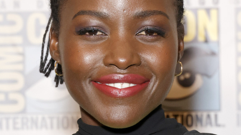 Lupita Nyong'o smiling