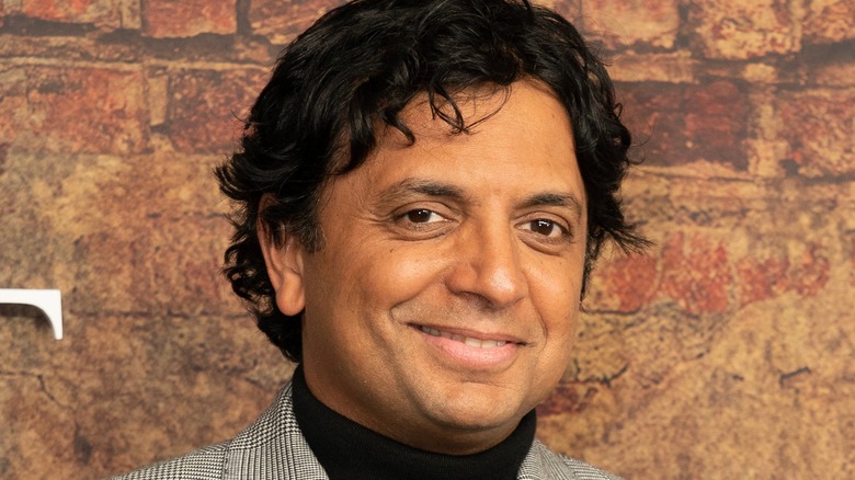 M. Night Shyamalan at the Servant premiere