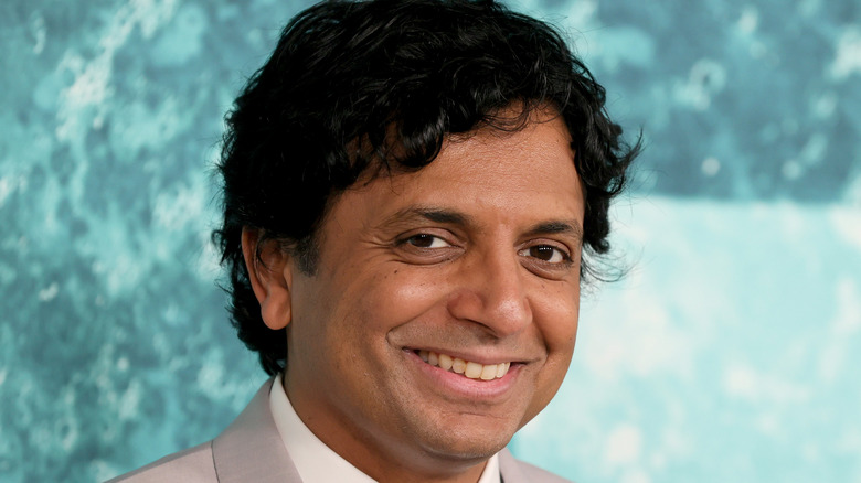 M. Night Shyamalan smiling