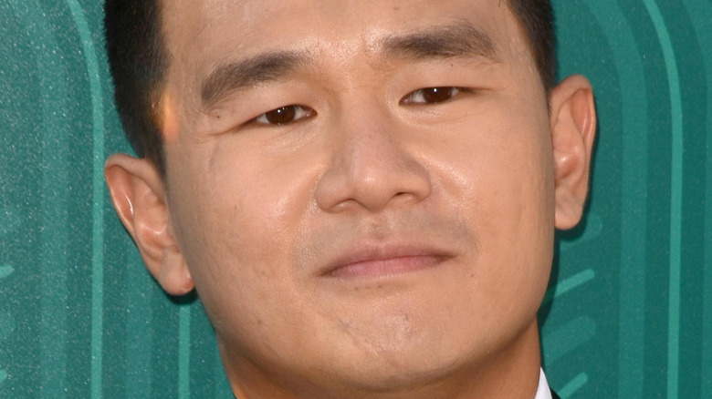 Ronny Chieng posing at Crazy Rich Asians event
