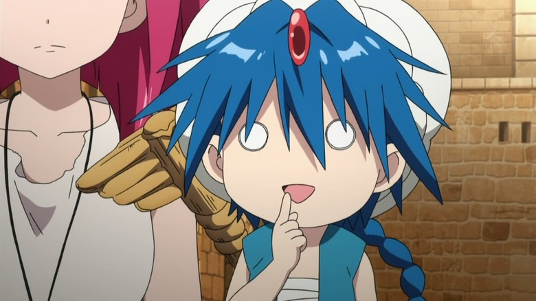 Aladdin thinking