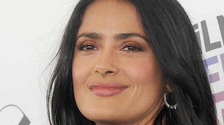 Salma Hayek smiling