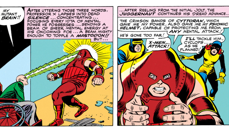 Juggernaut reveals his helmet's true use