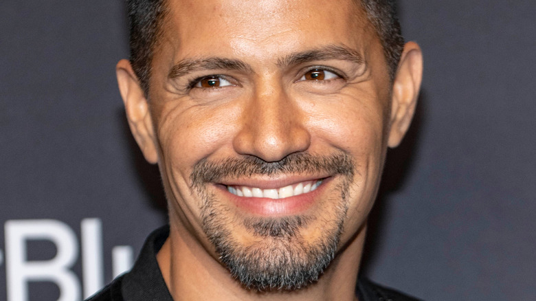 Jay Hernandez looking happy