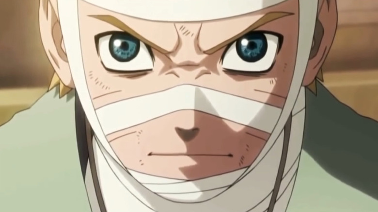 Naruto Uzumaki looking determined