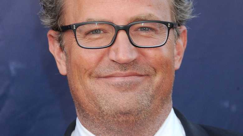 Matthew Perry smiling