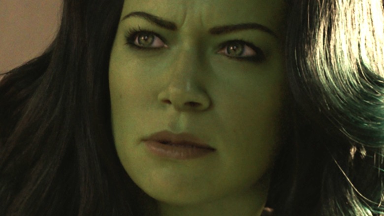 She-Hulk looking surprised