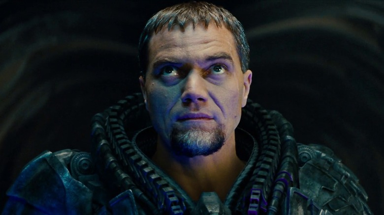 Zod looks on threateningly