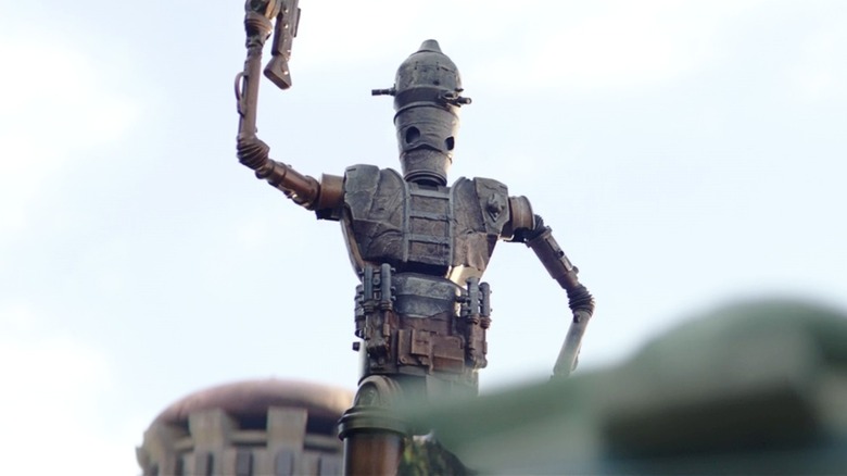 IG-11 with a blaster