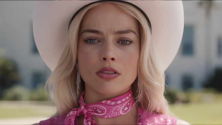 Barbie crying single tear