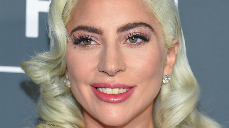 Lady Gaga smiling