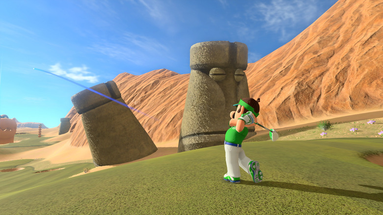 Mario Golf Super Rush Luigi