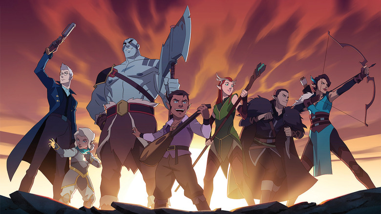 The main cast of Vox Machina