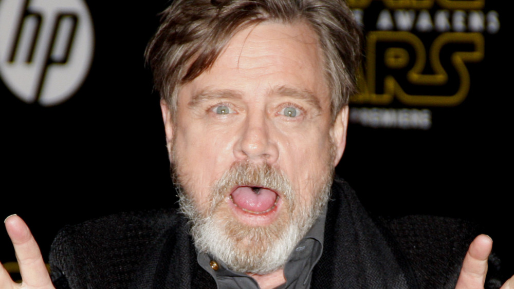 Mark Hamill funny face