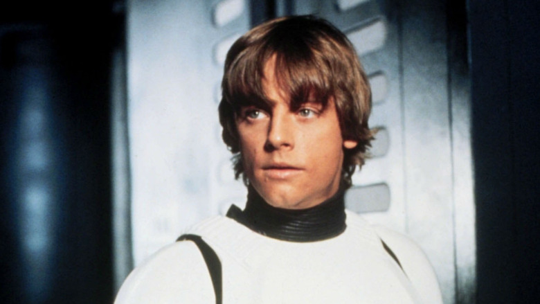 Luke Skywalker in Stormtrooper armor