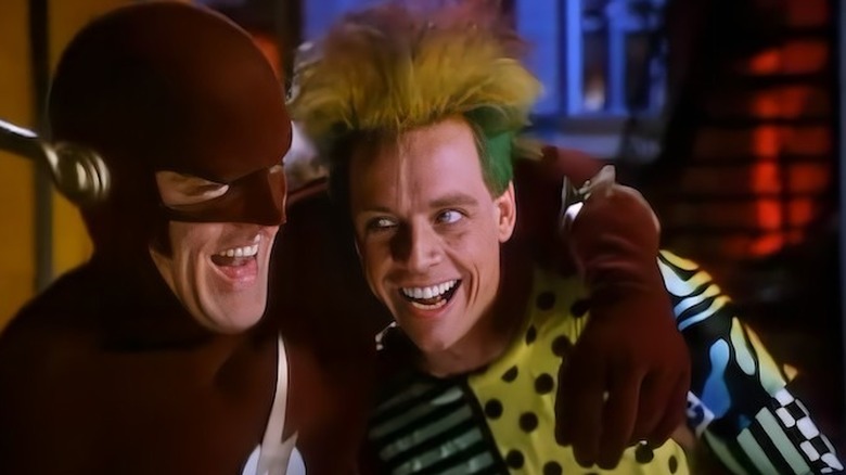 The Flash and Trickster laughing