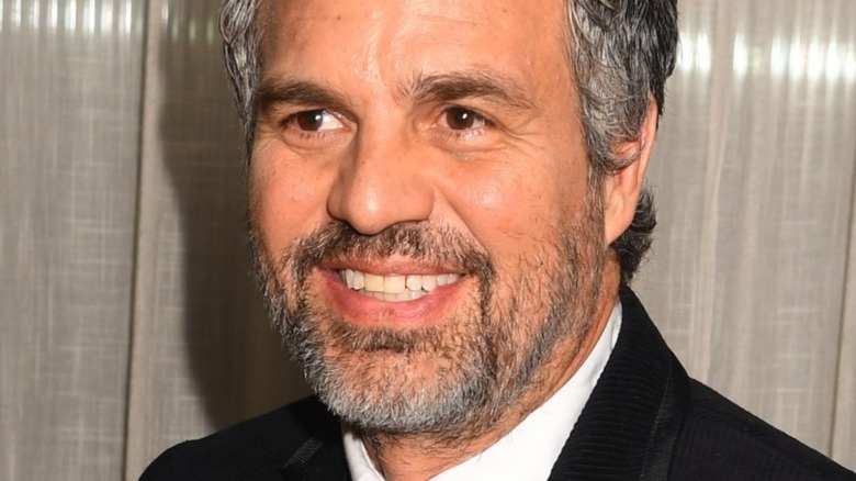 Mark Ruffalo smiling at event