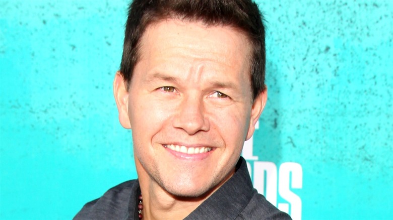 Mark Wahlberg smiles