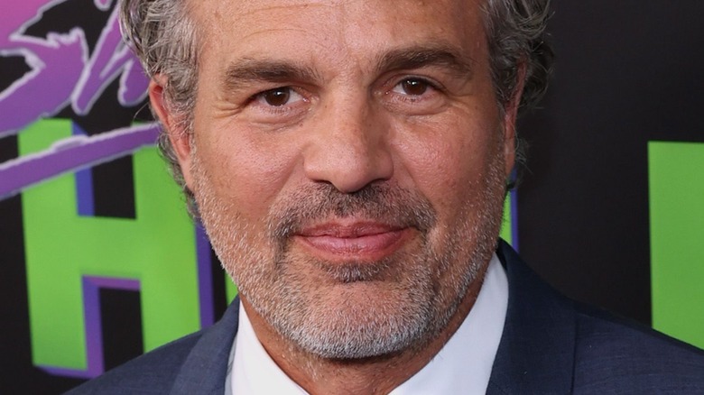 Mark Ruffalo looking into camera