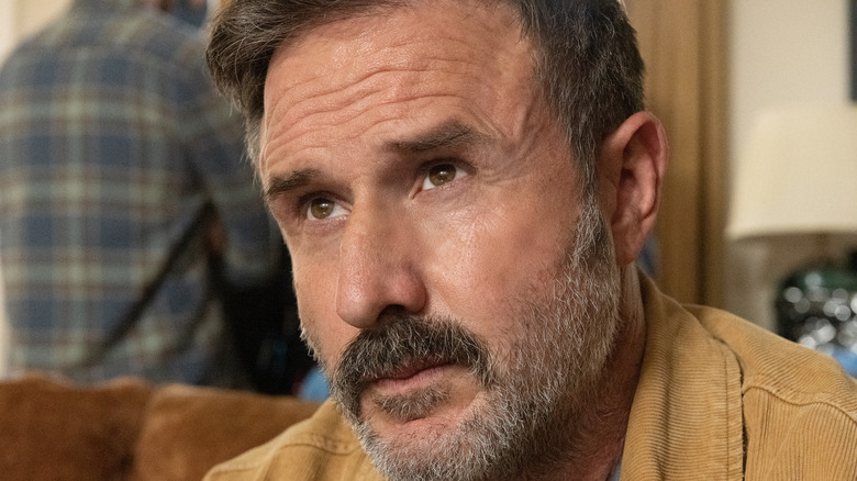 Dewey looking intense