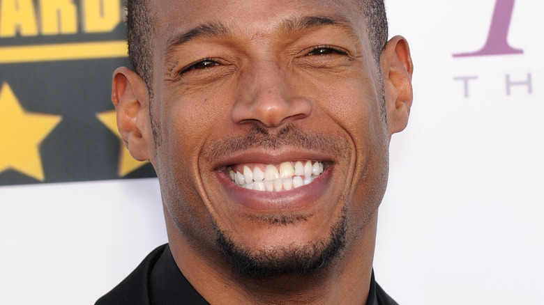 Marlon Wayans smiling