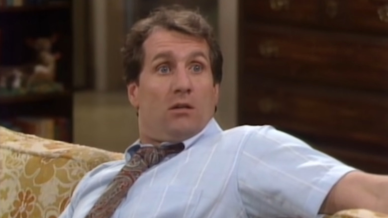 Al Bundy looking surprised