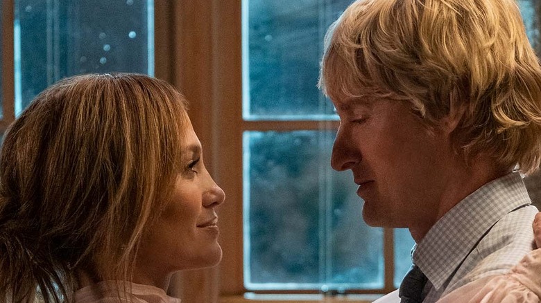 Jennifer Lopez and Owen Wilson in "Marry Me"