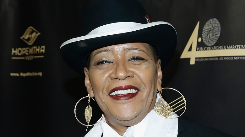 Marsha Warfield smiling